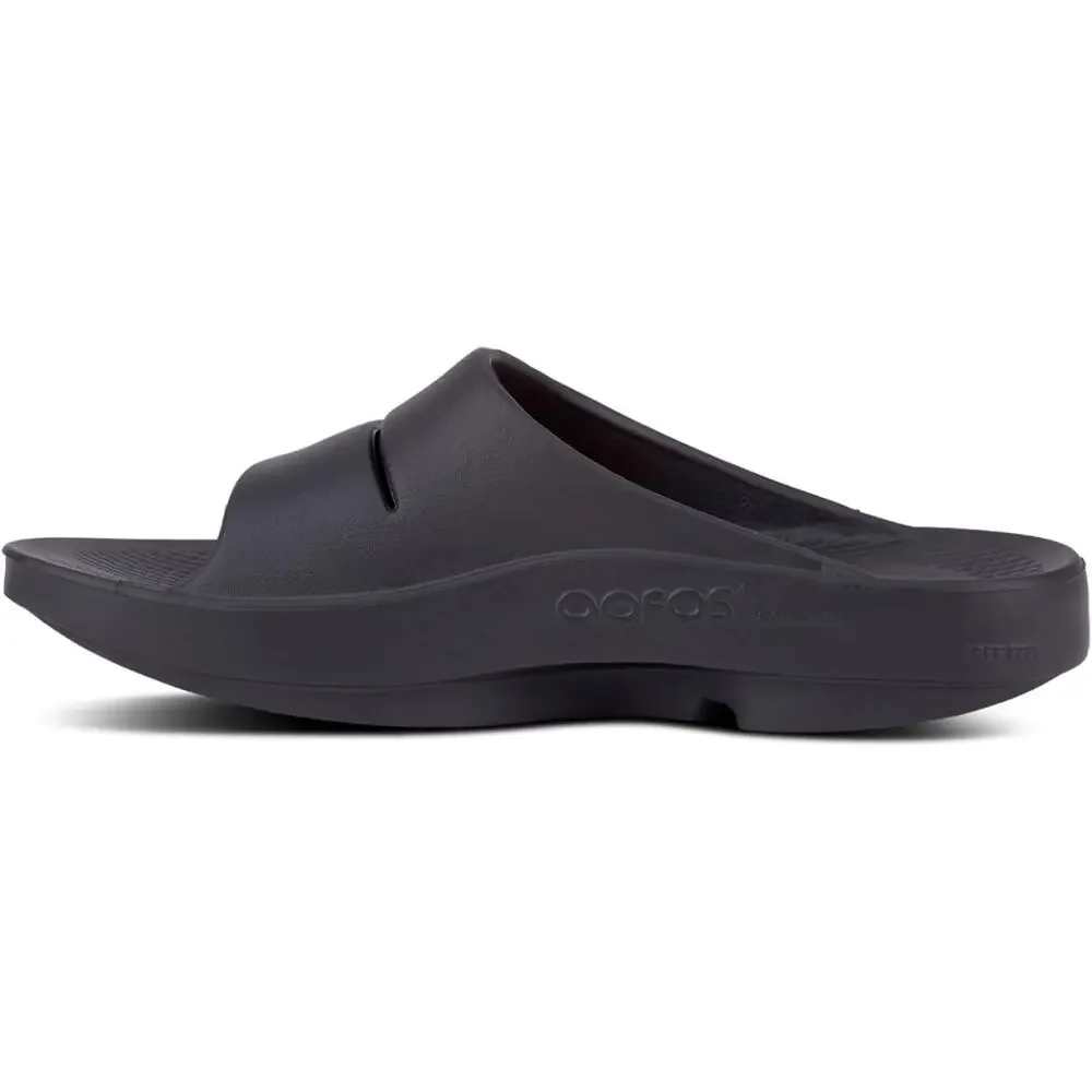 NWT! OOFOS OOahh Slide, Black‎ - Men’s Size 5, Women’s Size 7